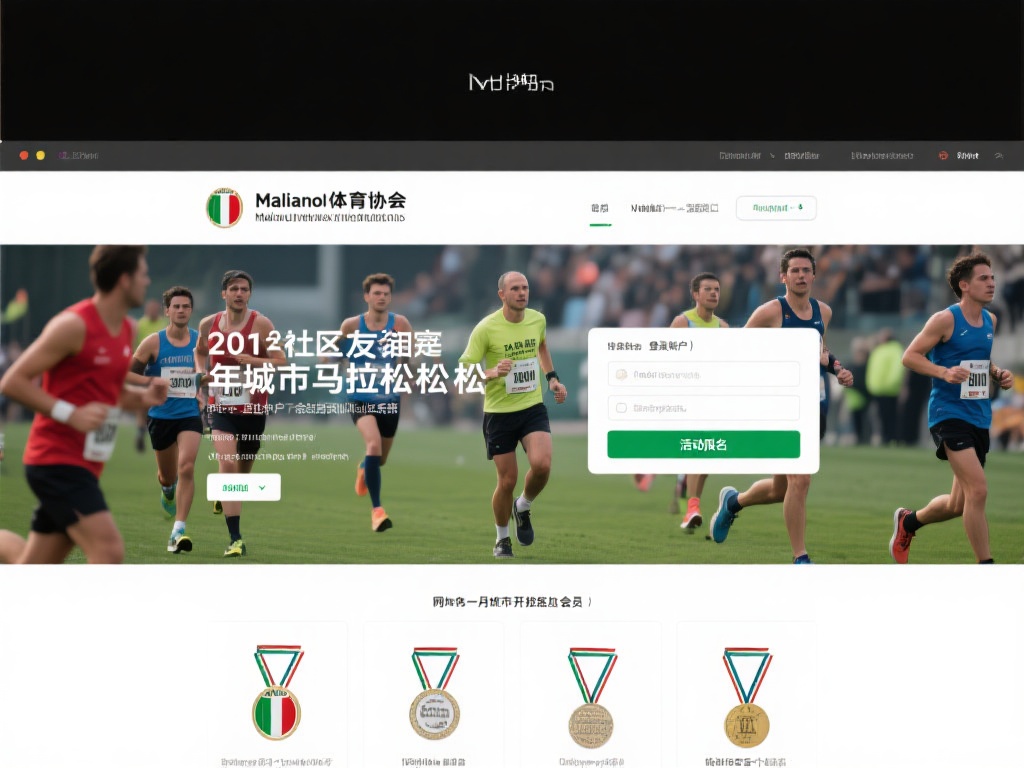 米兰体育协会官网的另一个亮点是其便捷的活动报名系统